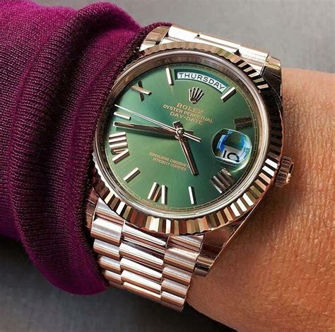 rose gold and green rolex|rolex rose gold watch men's.